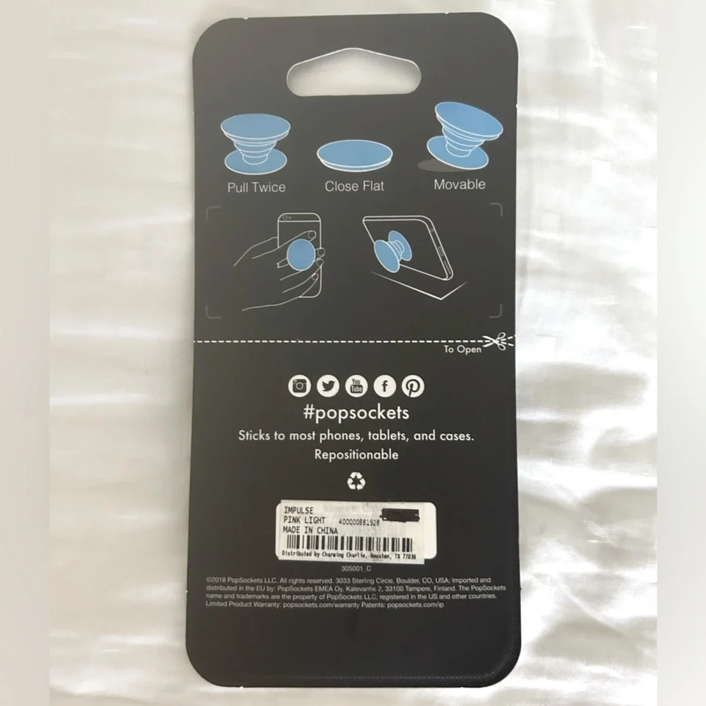 PopSockets: PopGrip Expanding Stand and Grip with a Swappable Top